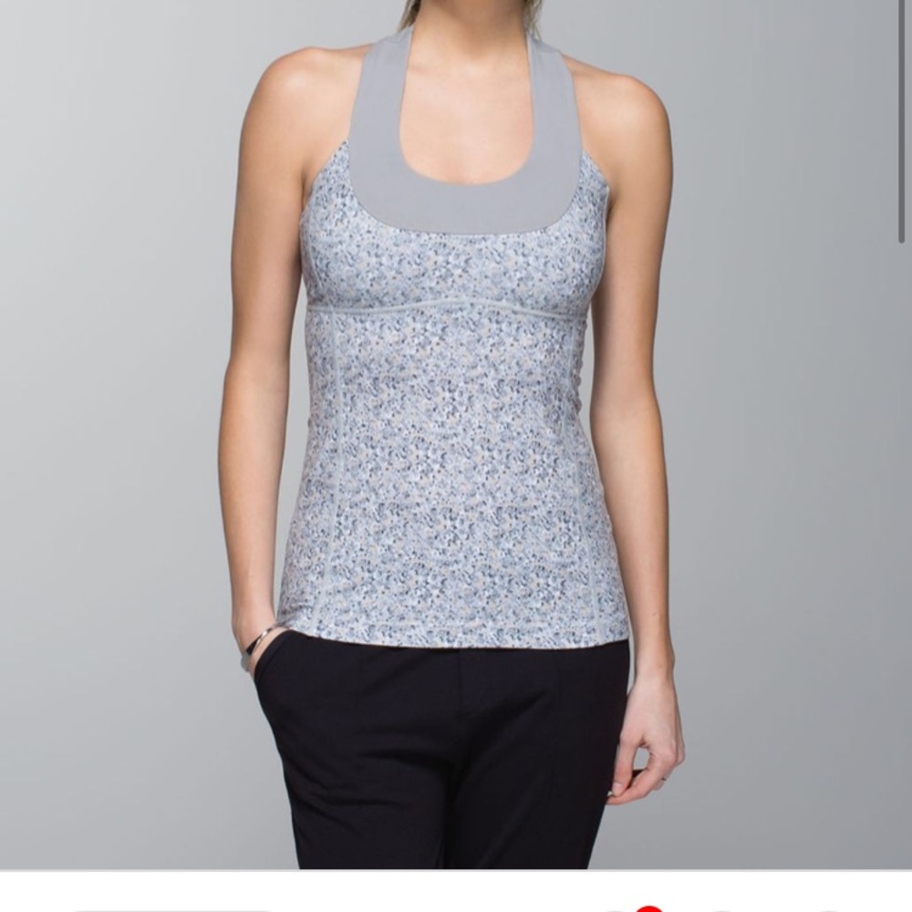Lululemon Scoop Neck Razorback Tank with Bra